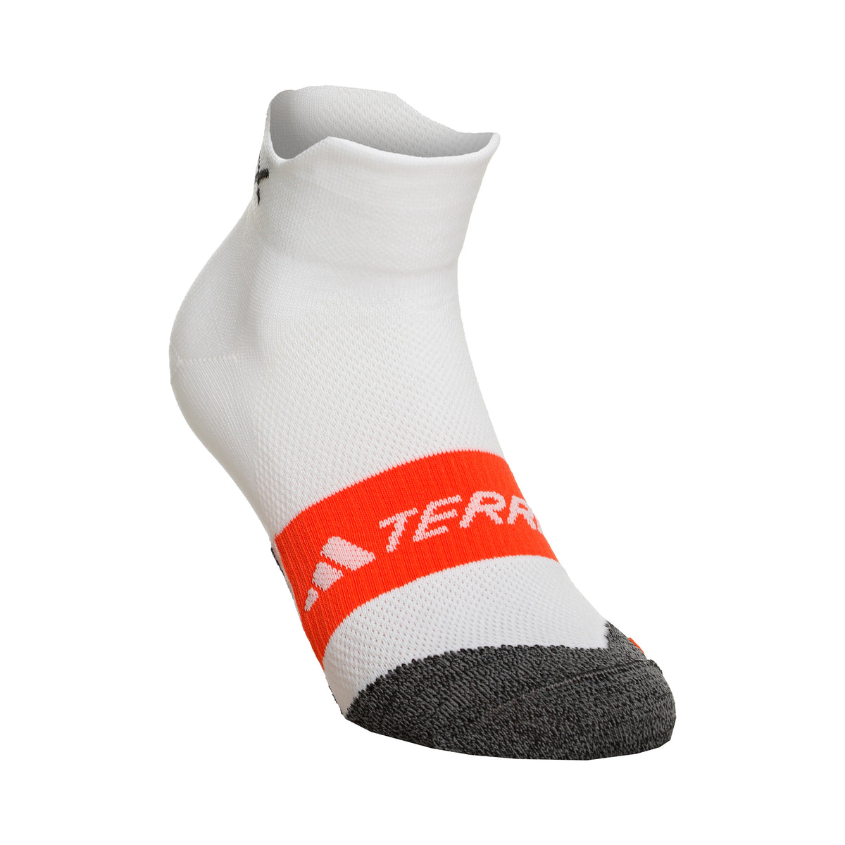 adidas Trail Speed Sportsocken Unisex - weiß, orange