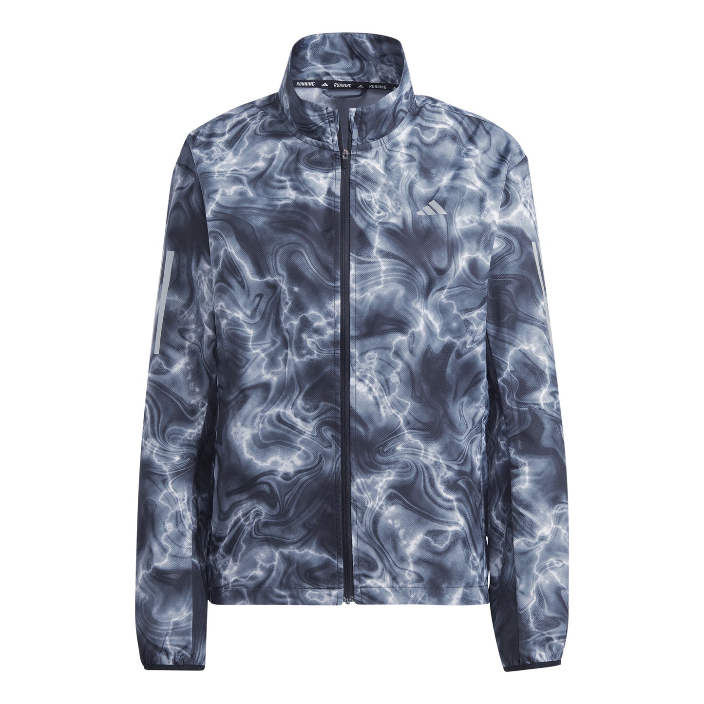 adidas Own the Run AOP Laufjacke Damen - schwarz, mehrfarbig