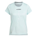 Terrex AGR Laufshirt Damen - hellblau,