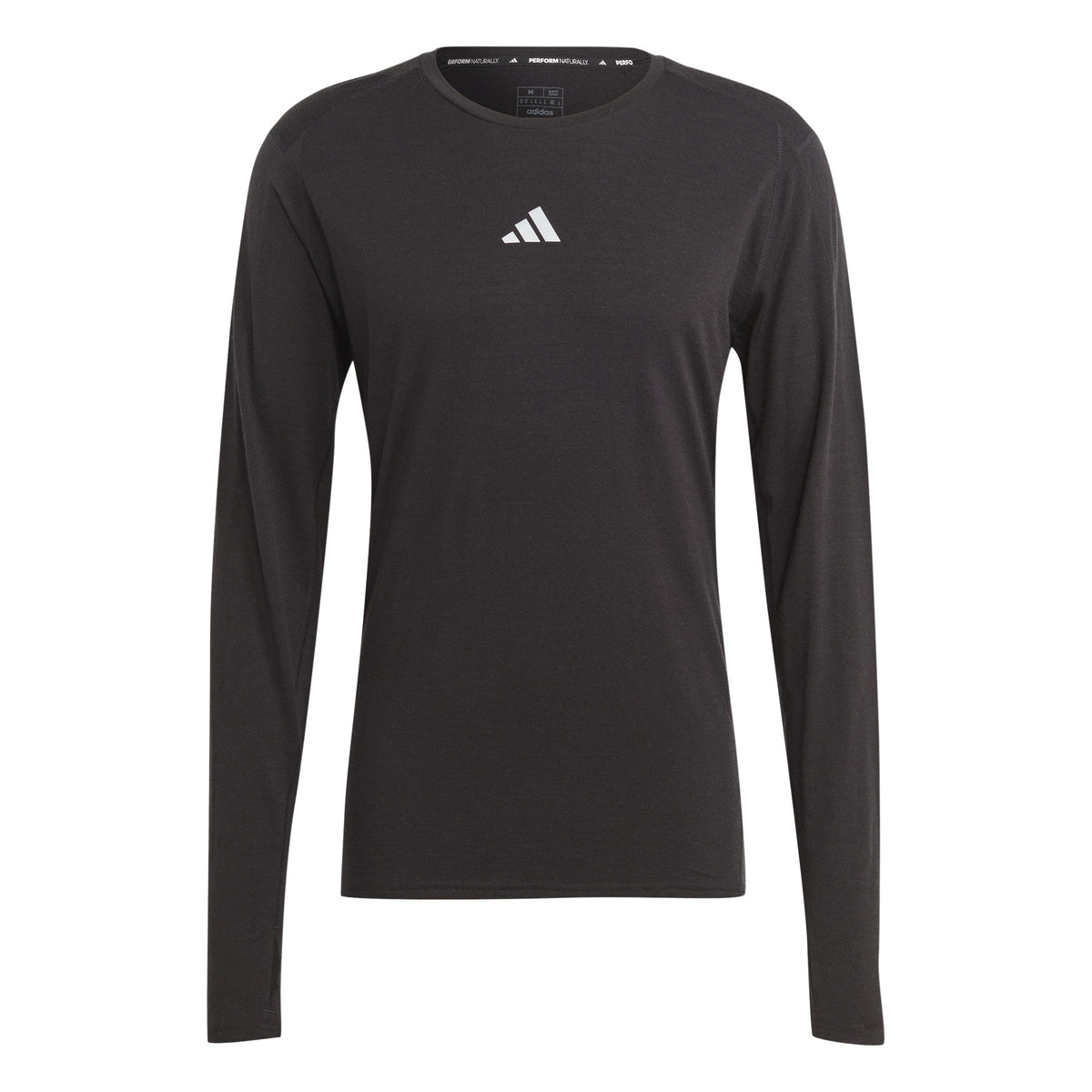 adidas Ultimate Cold Ready Merino Longsleeve Herren - schwarz,