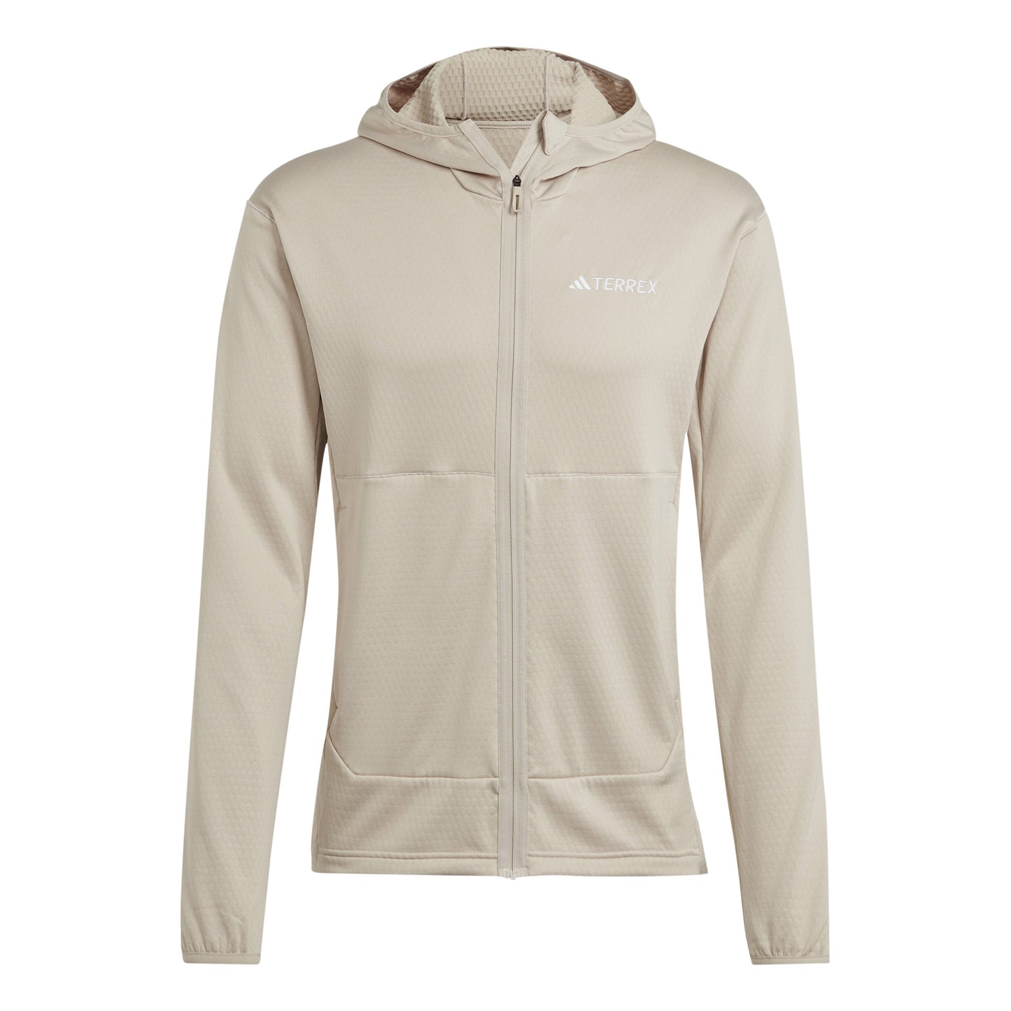adidas Terrex XPR LT Fleece Laufjacke Herren - grau,