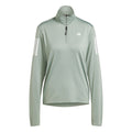 Own the Run Half-Zip Longsleeve Damen - salbei,