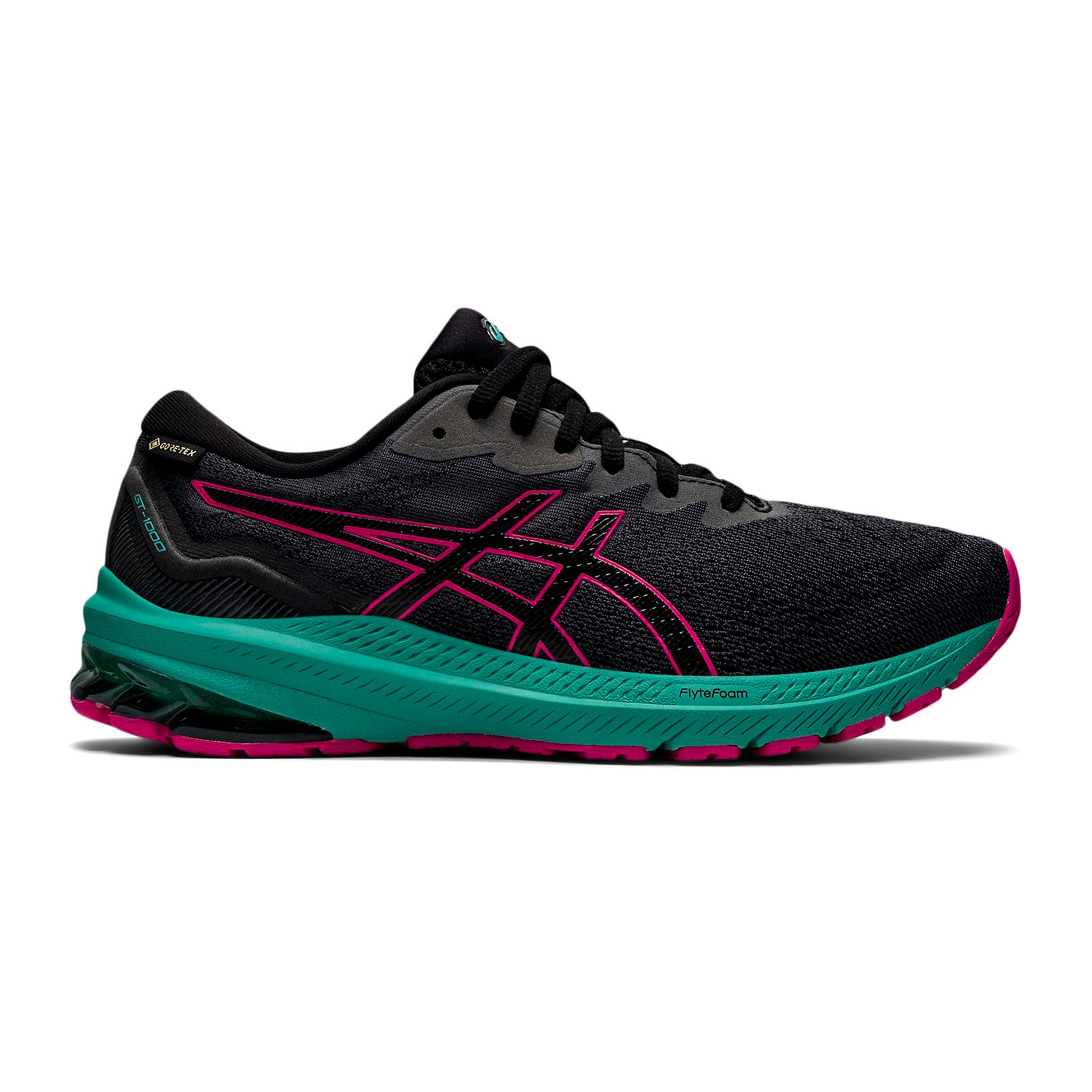 ASICS GT-1000 11 G-TX Stabilitätsschuh Damen-Schwarz,Rot