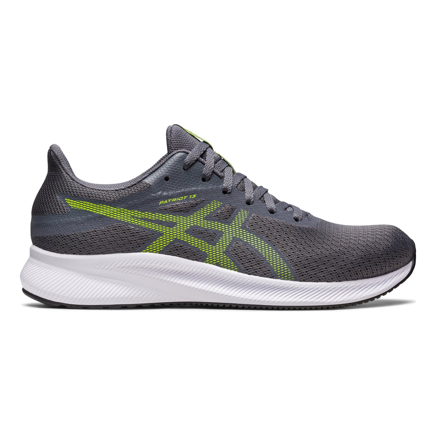 ASICS Patriot 13 Neutralschuh Herren - grau, gelb