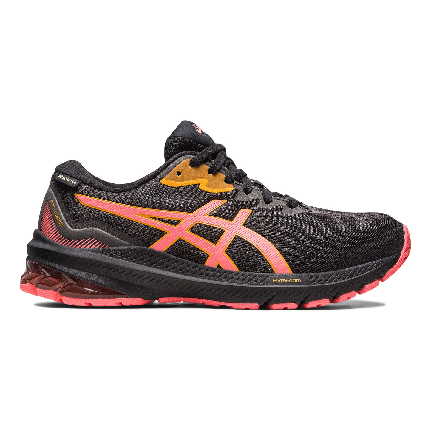 ASICS GT-1000 11 GTX Stabilitätsschuh Damen - schwarz, orange