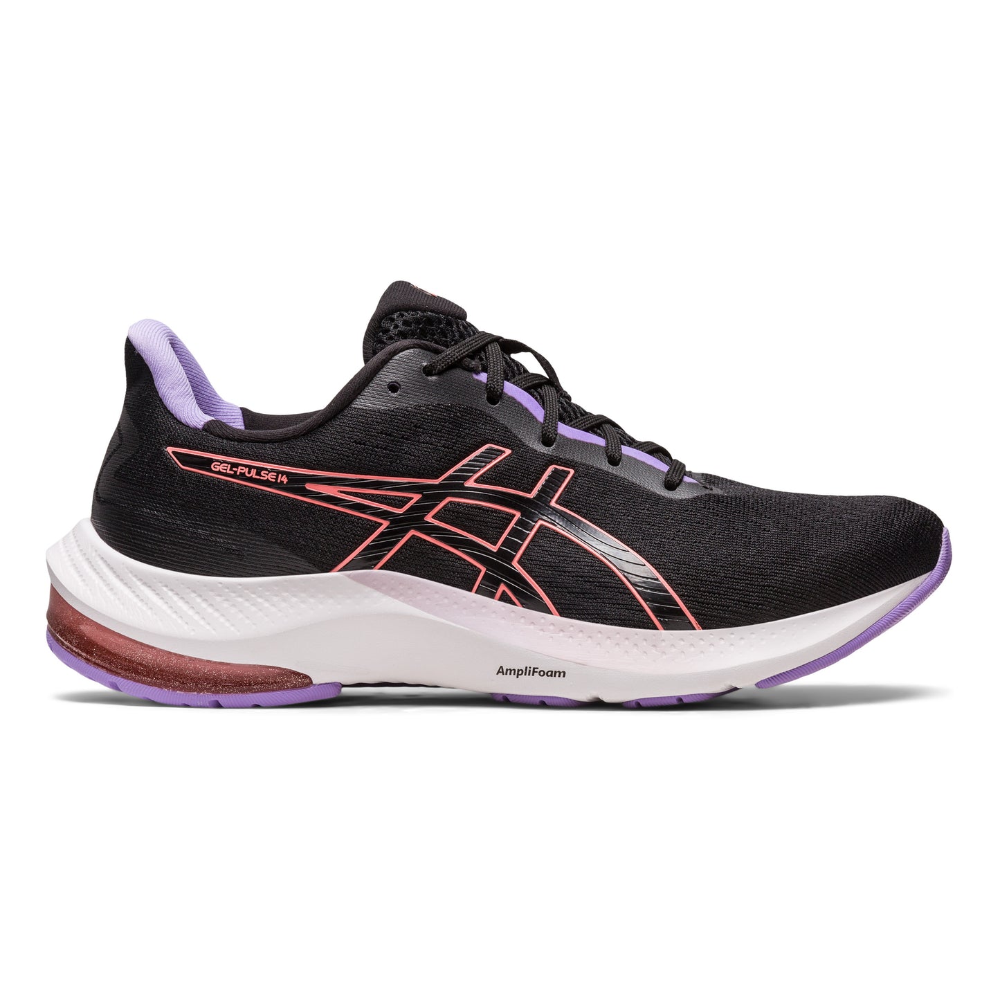 ASICS Gel-Pulse 14 Neutralschuh Damen - schwarz, orange