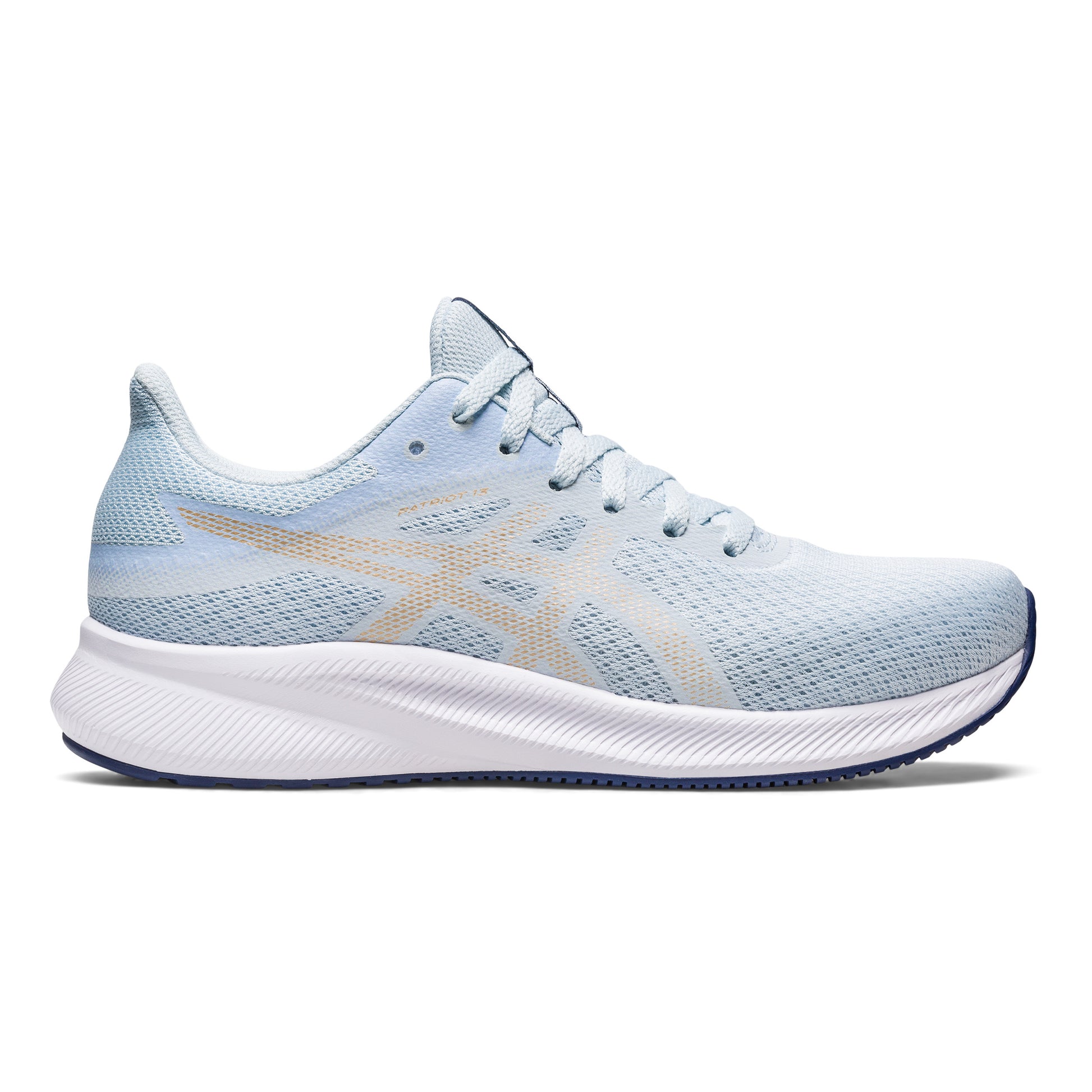 ASICS Patriot 13 Neutralschuh Damen - blau, beige