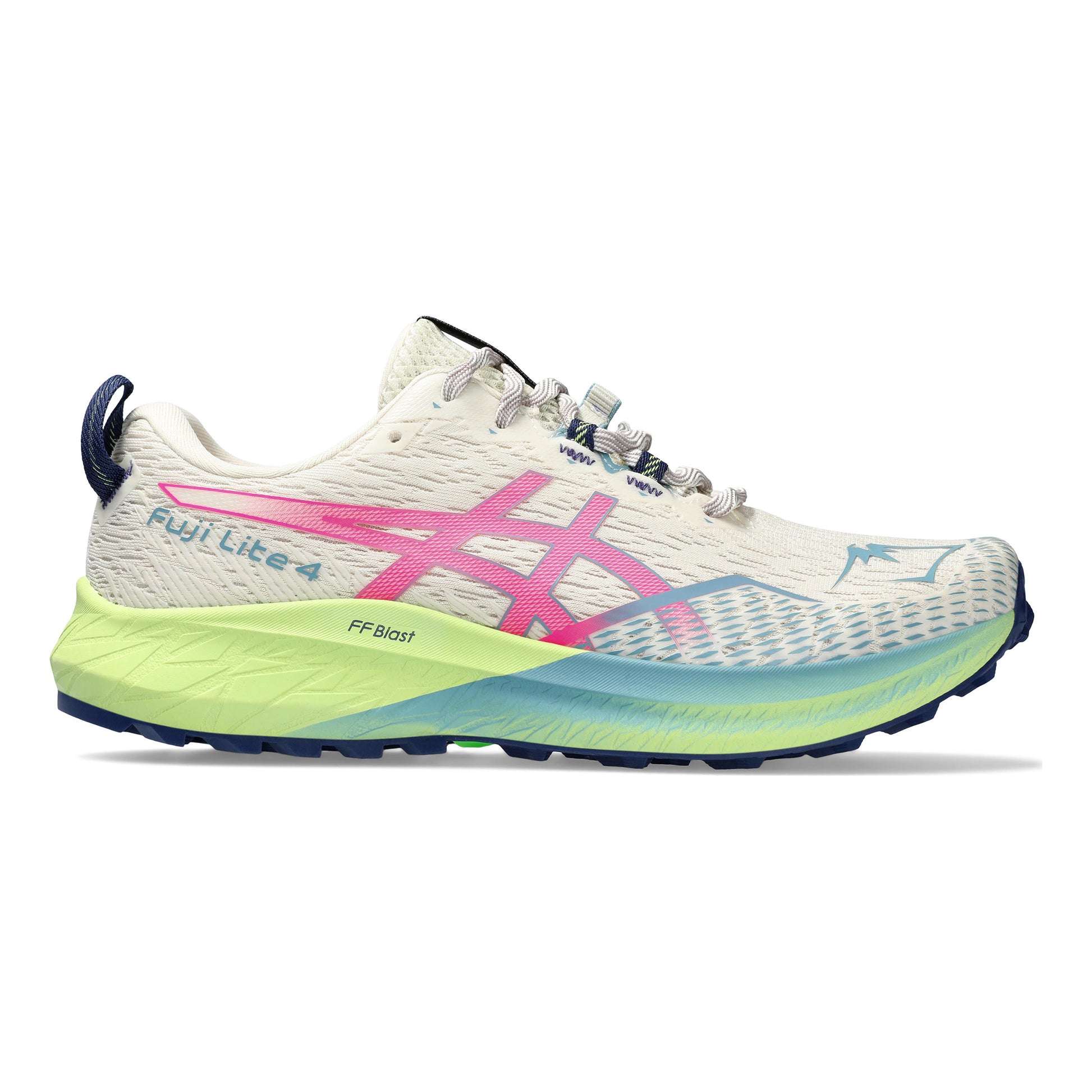 ASICS Fuji Lite 4 Trailschuh Damen - beige, pink