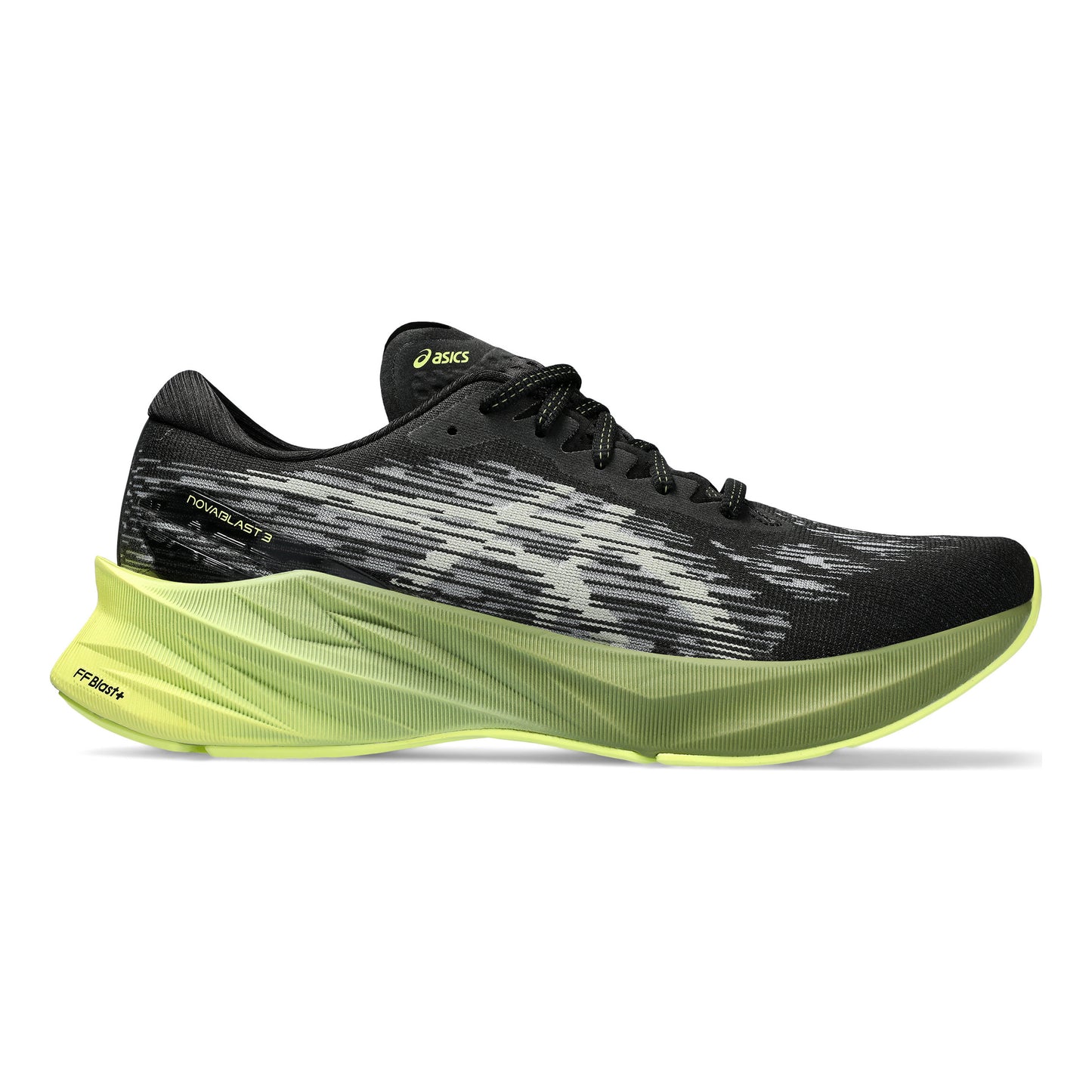 ASICS Novablast 3 Neutralschuh Herren - schwarz, neongrün