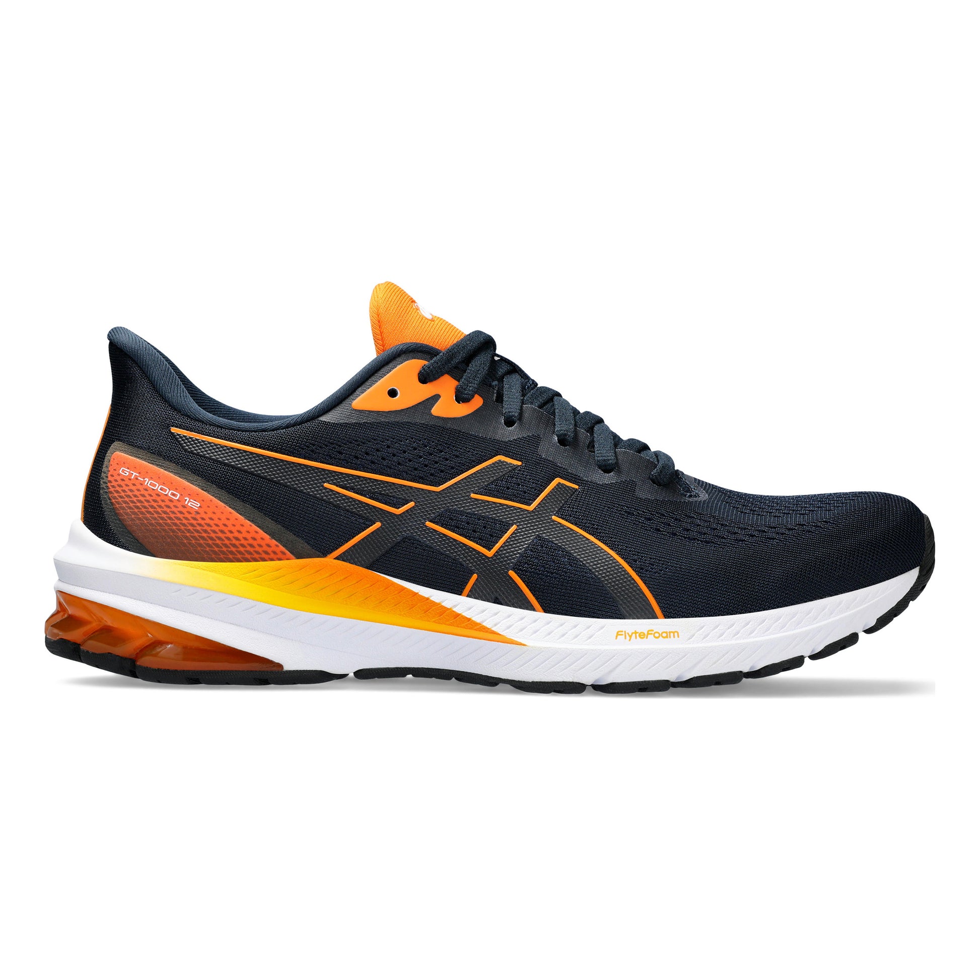 ASICS GT-1000 12 Stabilitätsschuh Herren - dunkelblau, orange