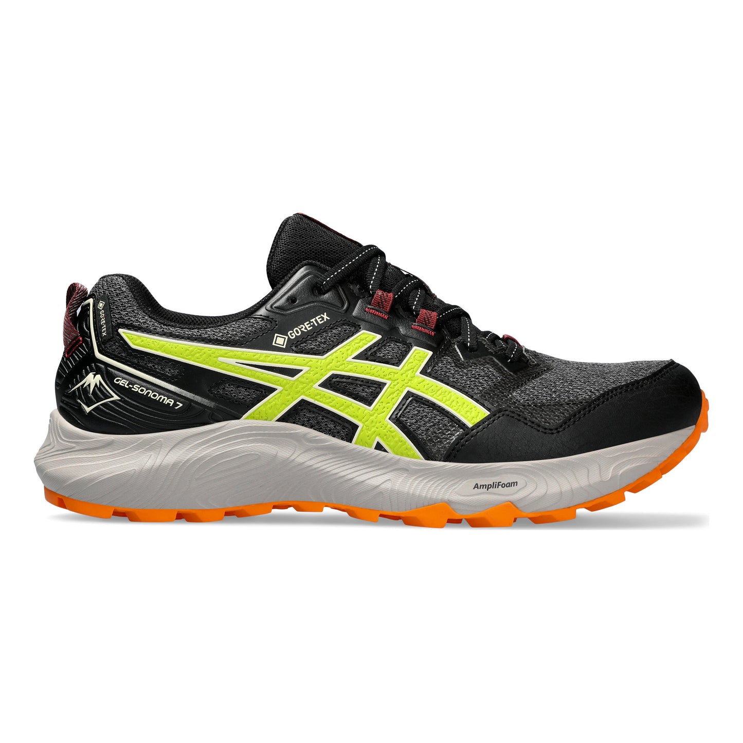 ASICS Gel-Sonoma 7 GTX Trailschuh Herren - schwarz, neongelb