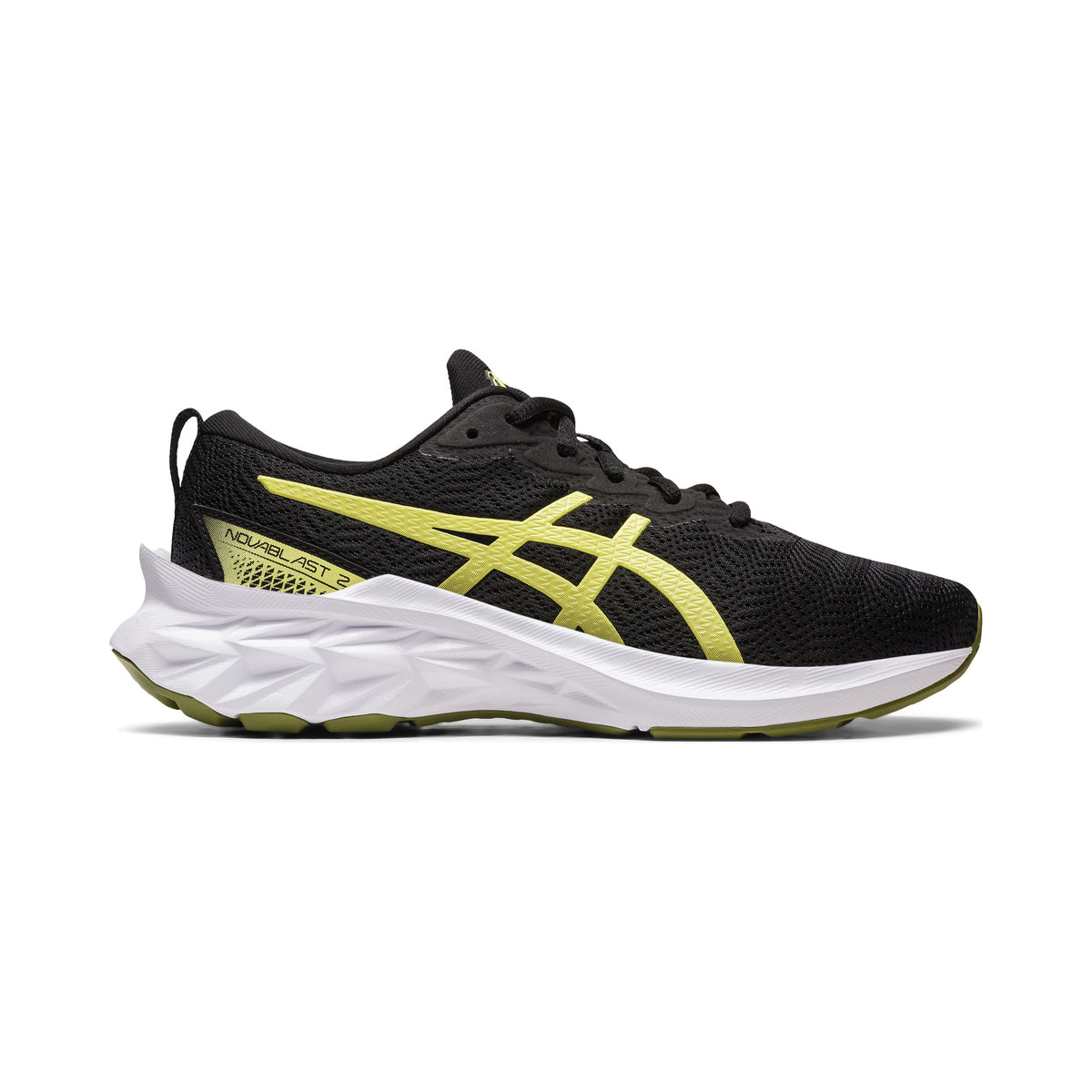 ASICS Novablast 2 GS Neutralschuh Kinder - schwarz, neongelb