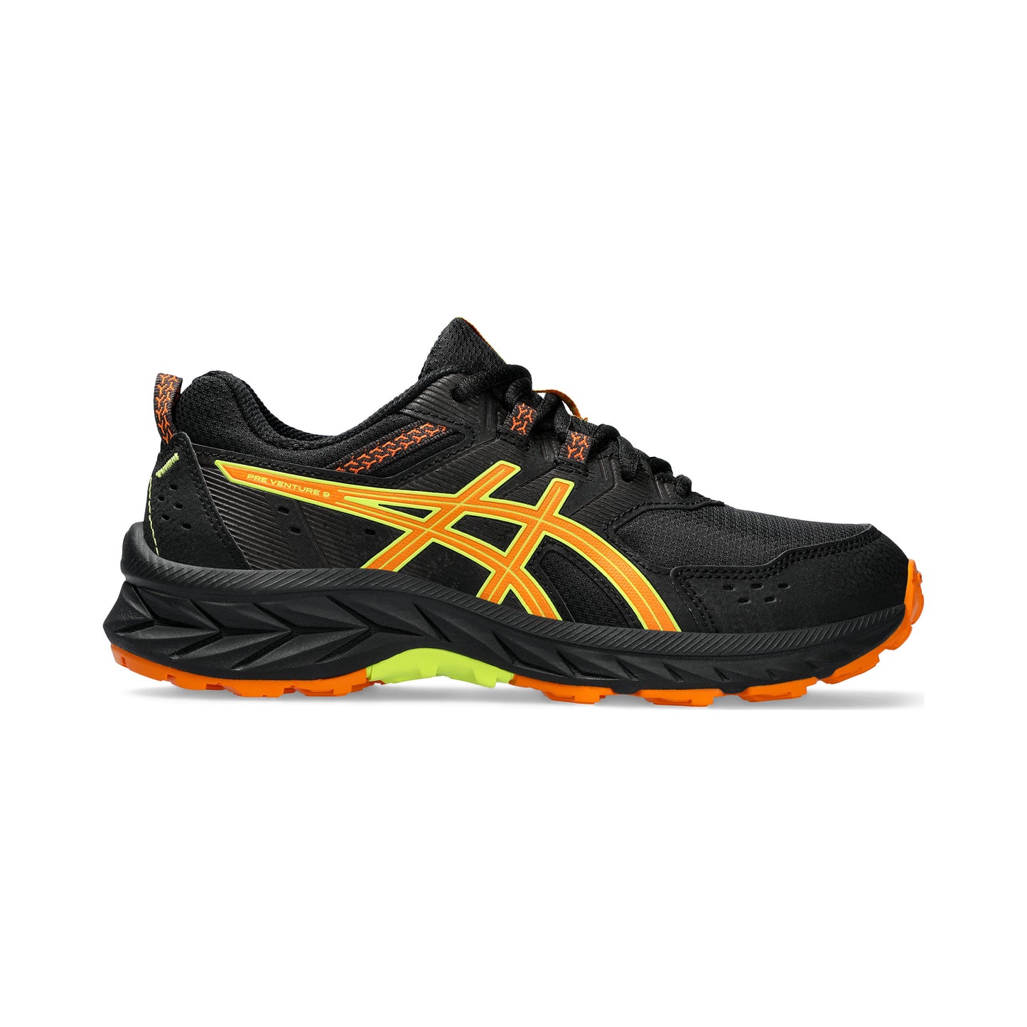 ASICS Pre-Venture 9 GS Trailschuh Kinder - schwarz, orange