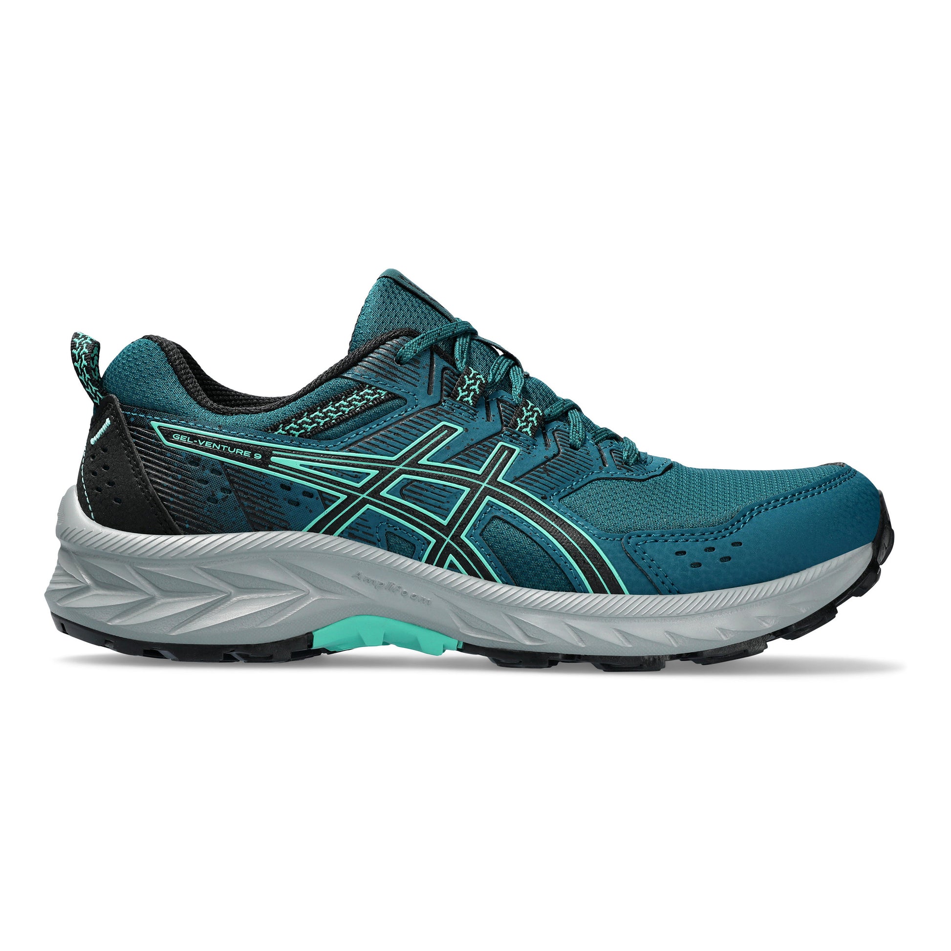 Gel-Venture 9 Trailschuh Damen - petrol, schwarz