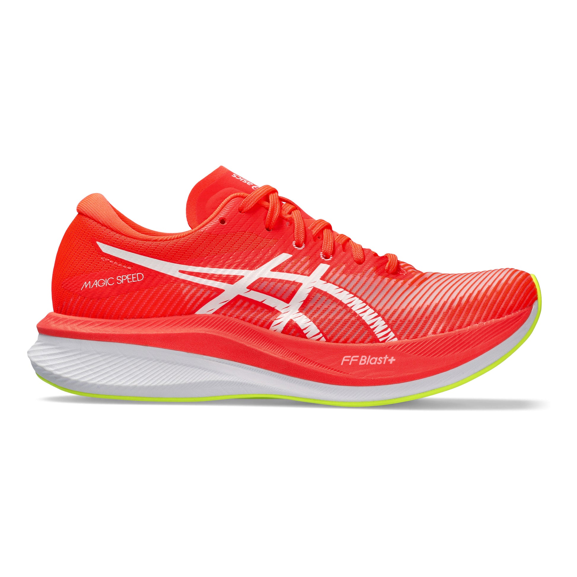 ASICS Magic Speed 3 Wettkampfschuh Damen - orange, weiß