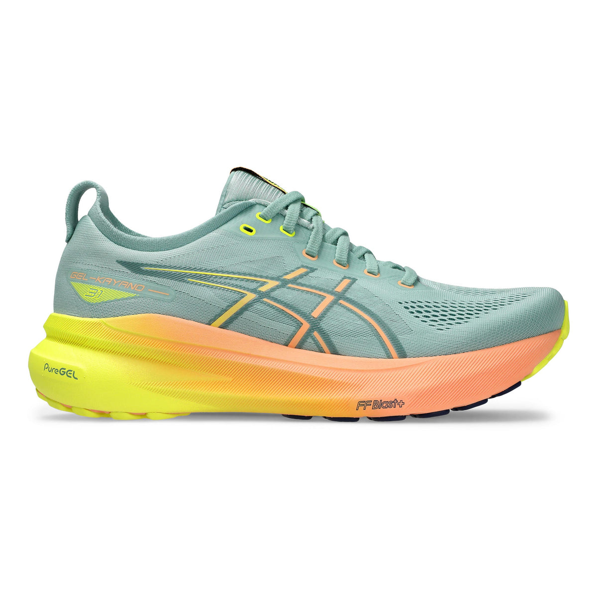 ASICS Gel-Kayano 31 Stabilitätsschuh Herren - grün, orange