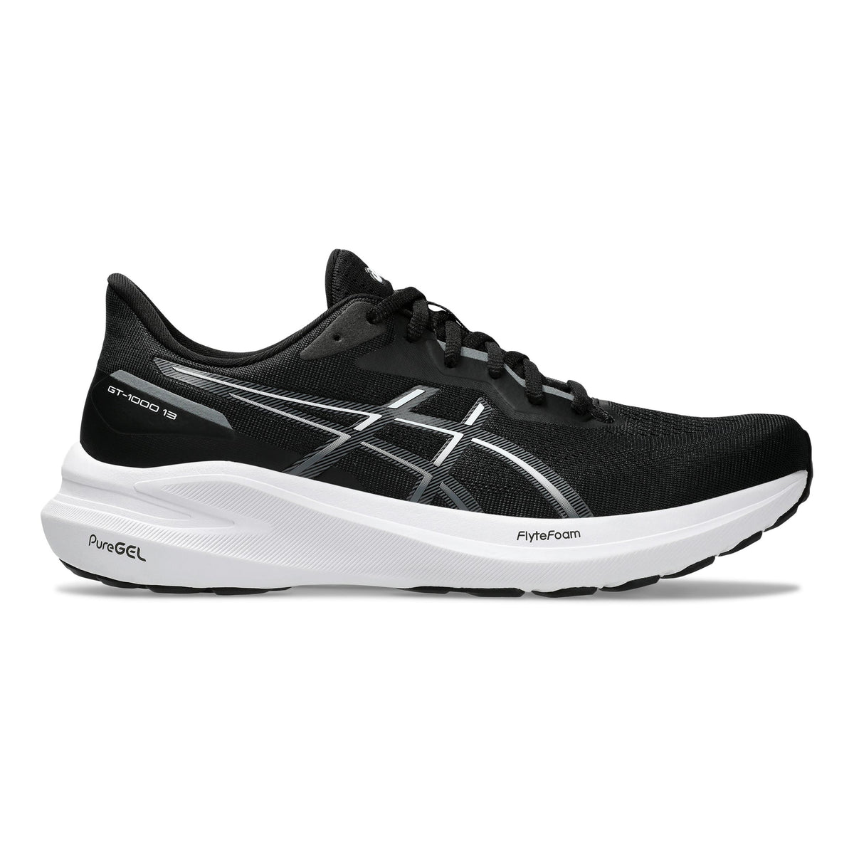 ASICS GT-1000 13 Stabilitätsschuh Herren - schwarz, weiß