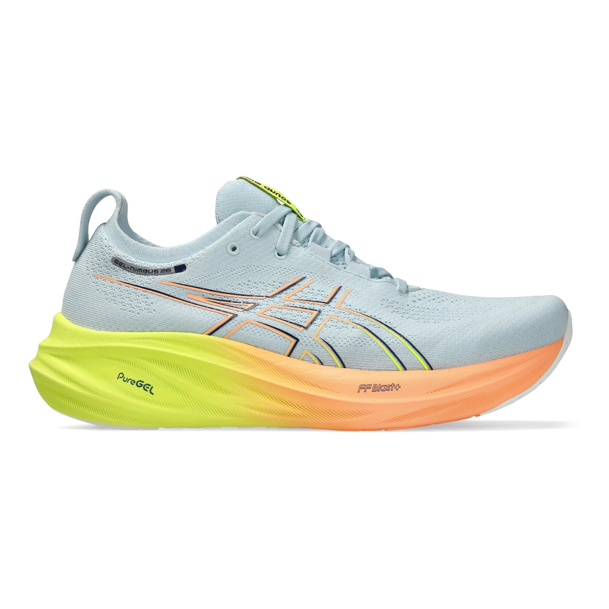 ASICS Gel-Nimbus 26 Paris Neutralschuh Herren - grau, orange