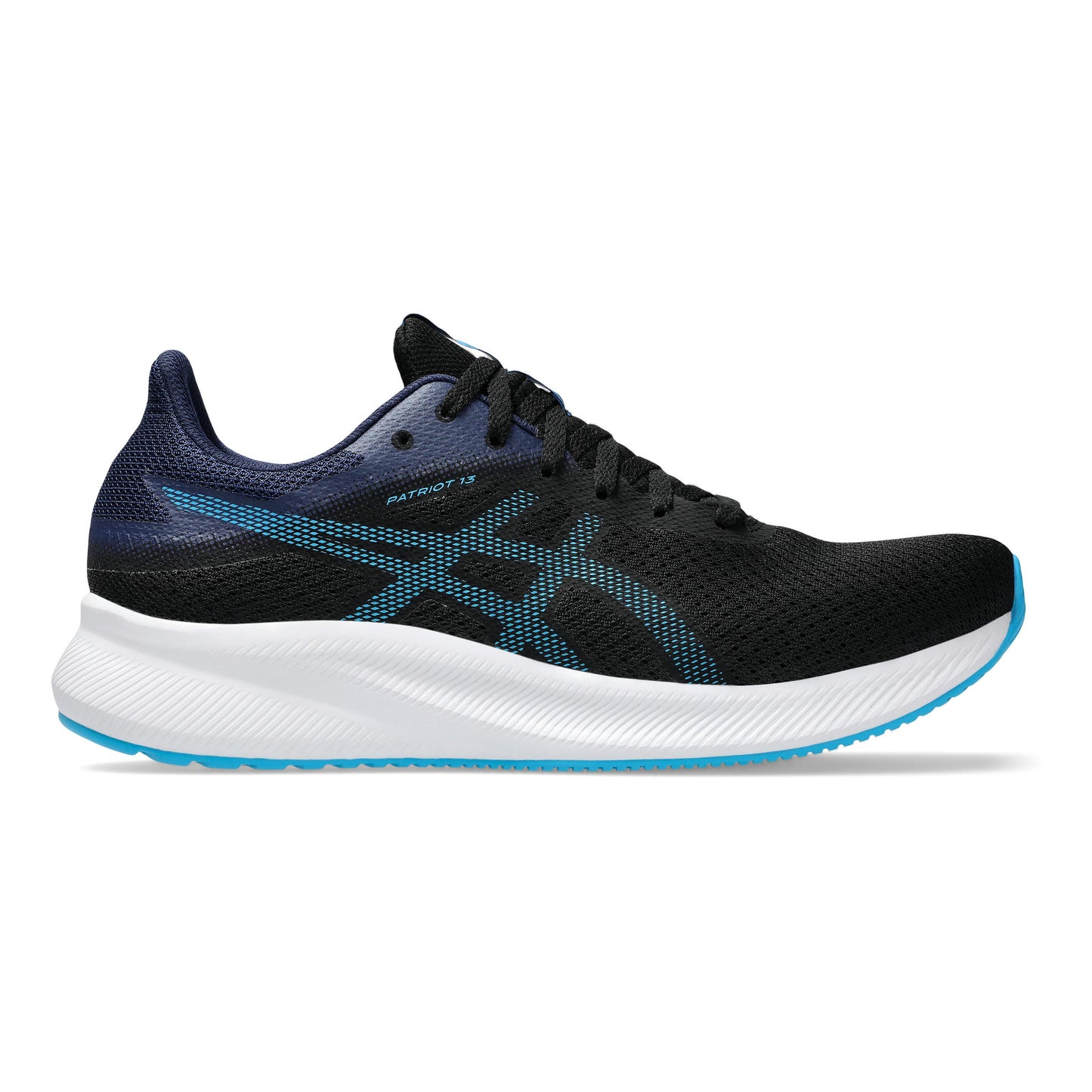 ASICS Patriot 13 Neutralschuh Herren - schwarz, blau