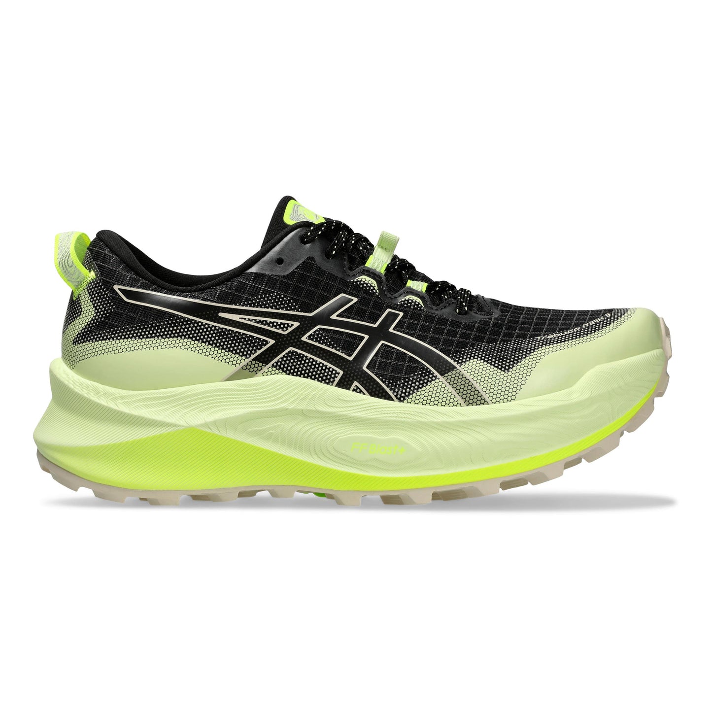 ASICS Trabuco Max 3 Trailschuh Damen - schwarz, gelb