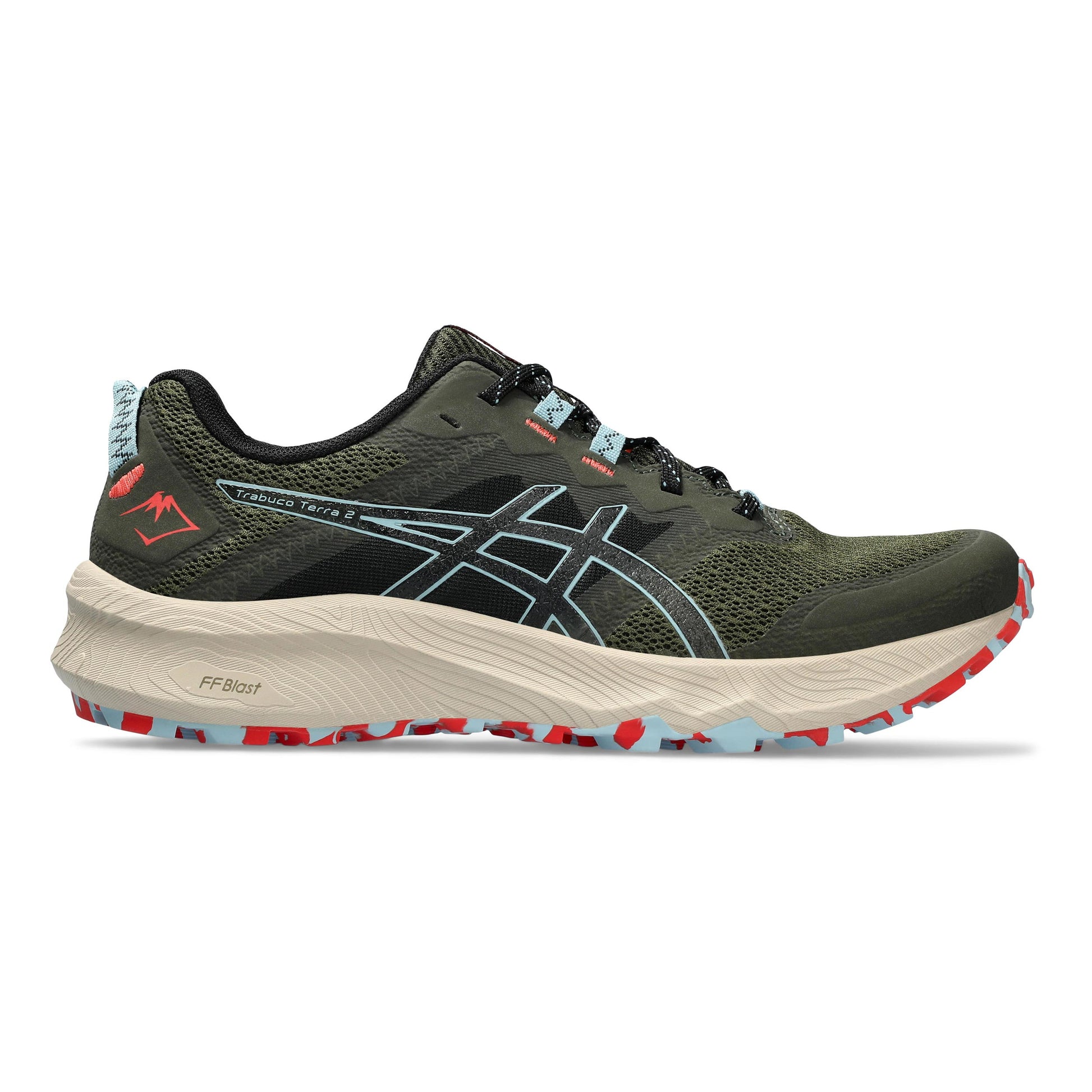 ASICS Trabuco Terra 2 Trailschuh Herren - oliv, beige
