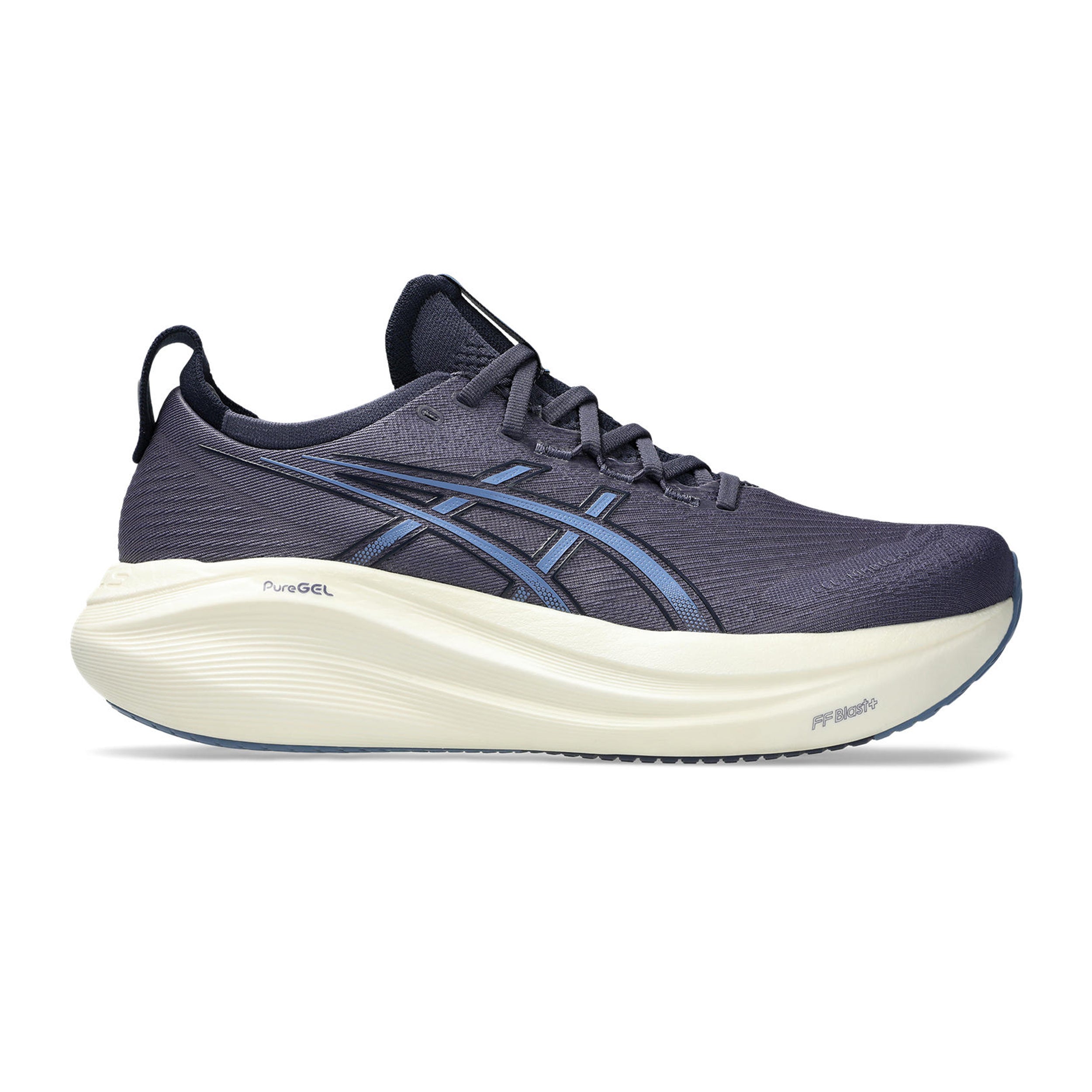 ASICS Gel-Nimbus 27 Neutralschuh Herren-Blaugrau,Dunkelblau