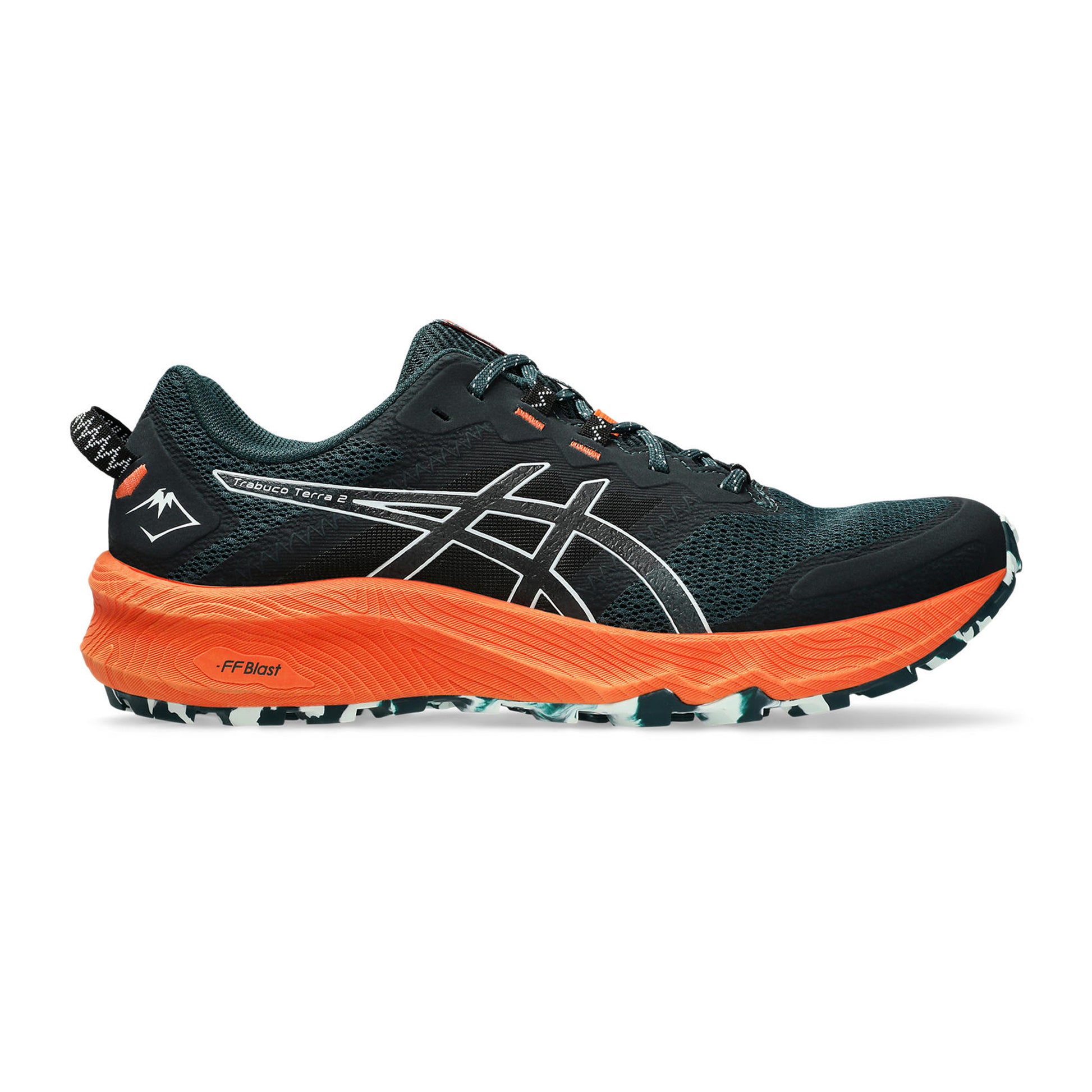 ASICS Trabuco Terra 2 Trailschuh Herren - oliv, hellblau