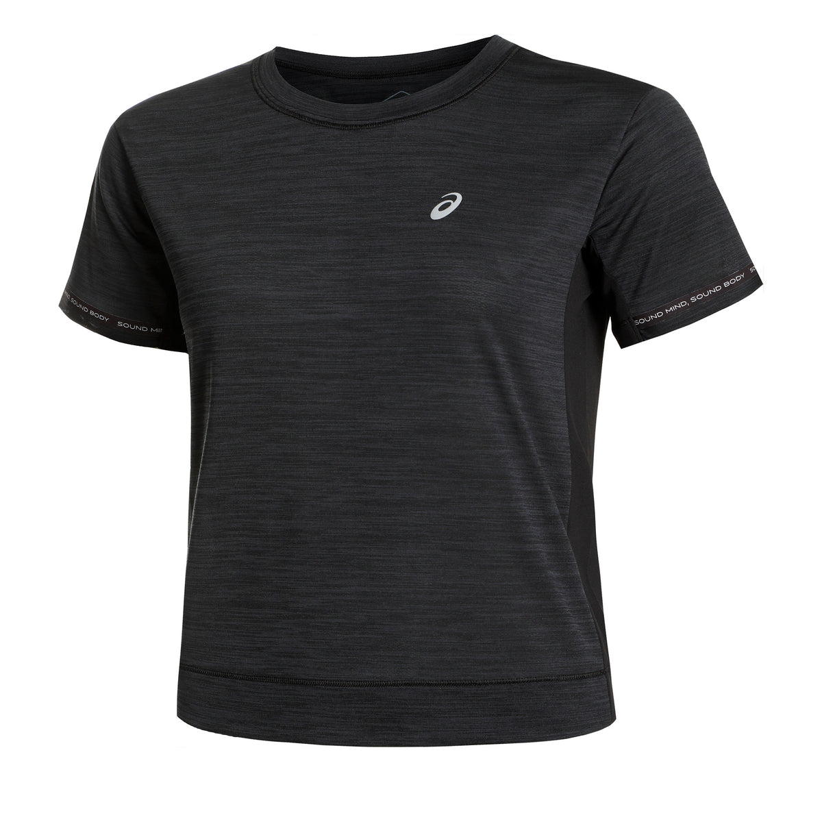 ASICS Race Crop Laufshirt Damen - schwarz,