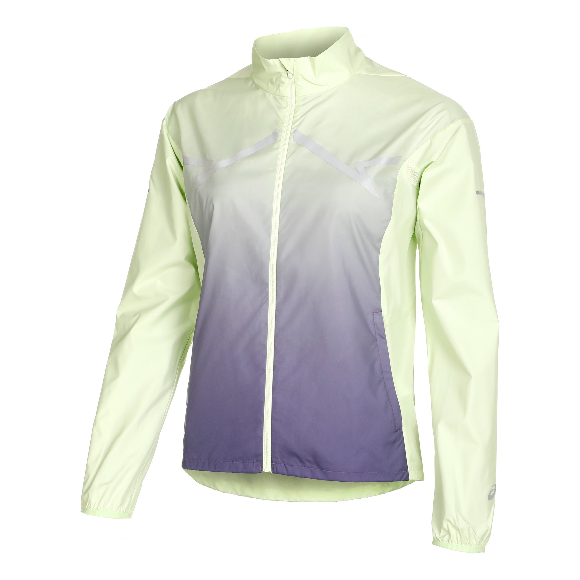 ASICS Lite-Show Laufjacke Damen - grün, blau