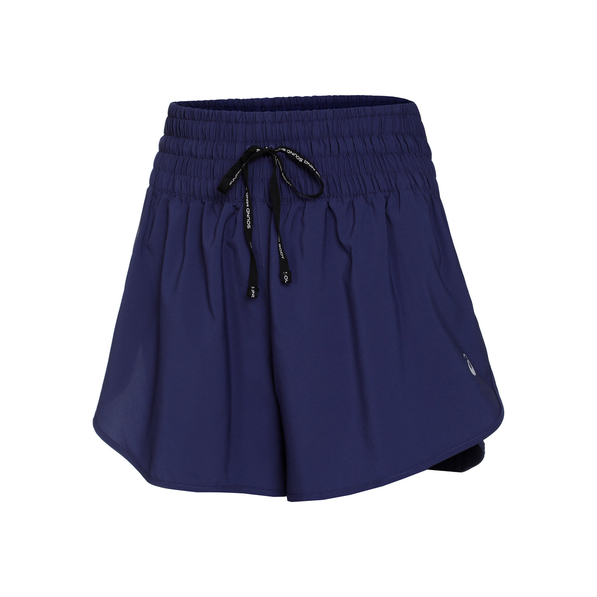 ASICS Nagino 4in Run Shorts Damen - blau,