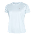 Core Laufshirt Damen - hellblau, silber
