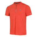 Metarun Half-Zip Laufshirt Herren - rot,