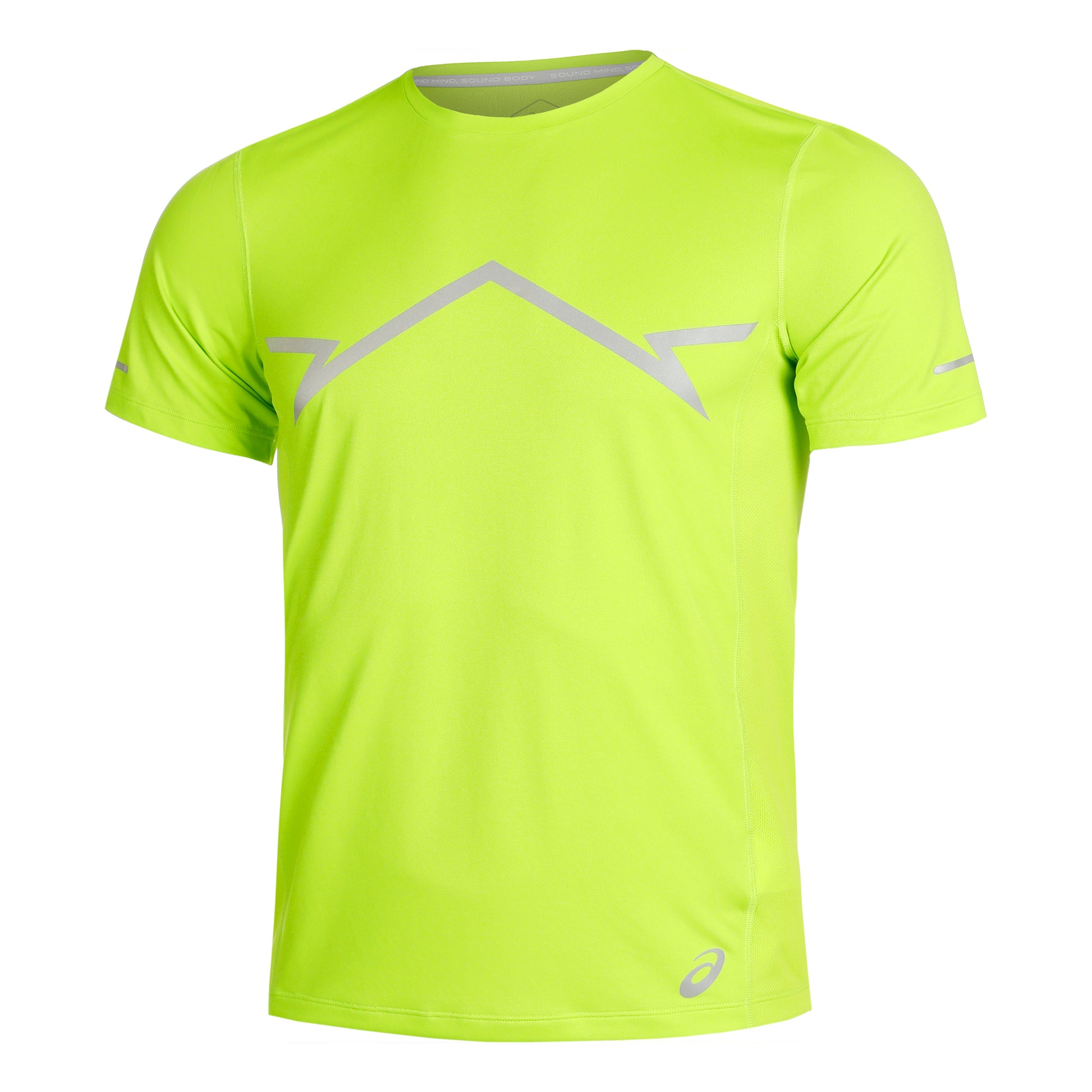 ASICS Lite-Show Laufshirt Herren - neongrün,