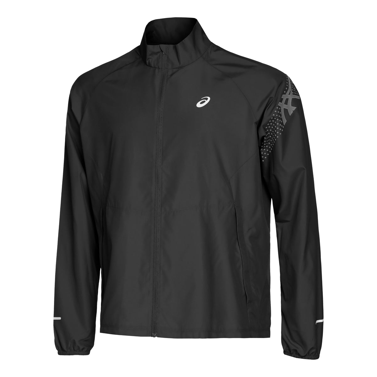 ASICS Icon Laufjacke Herren - schwarz,