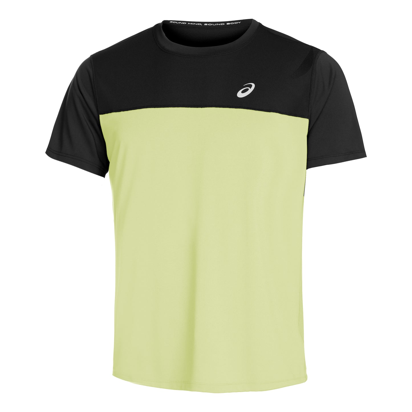 ASICS Race Laufshirt Herren - schwarz, neongelb