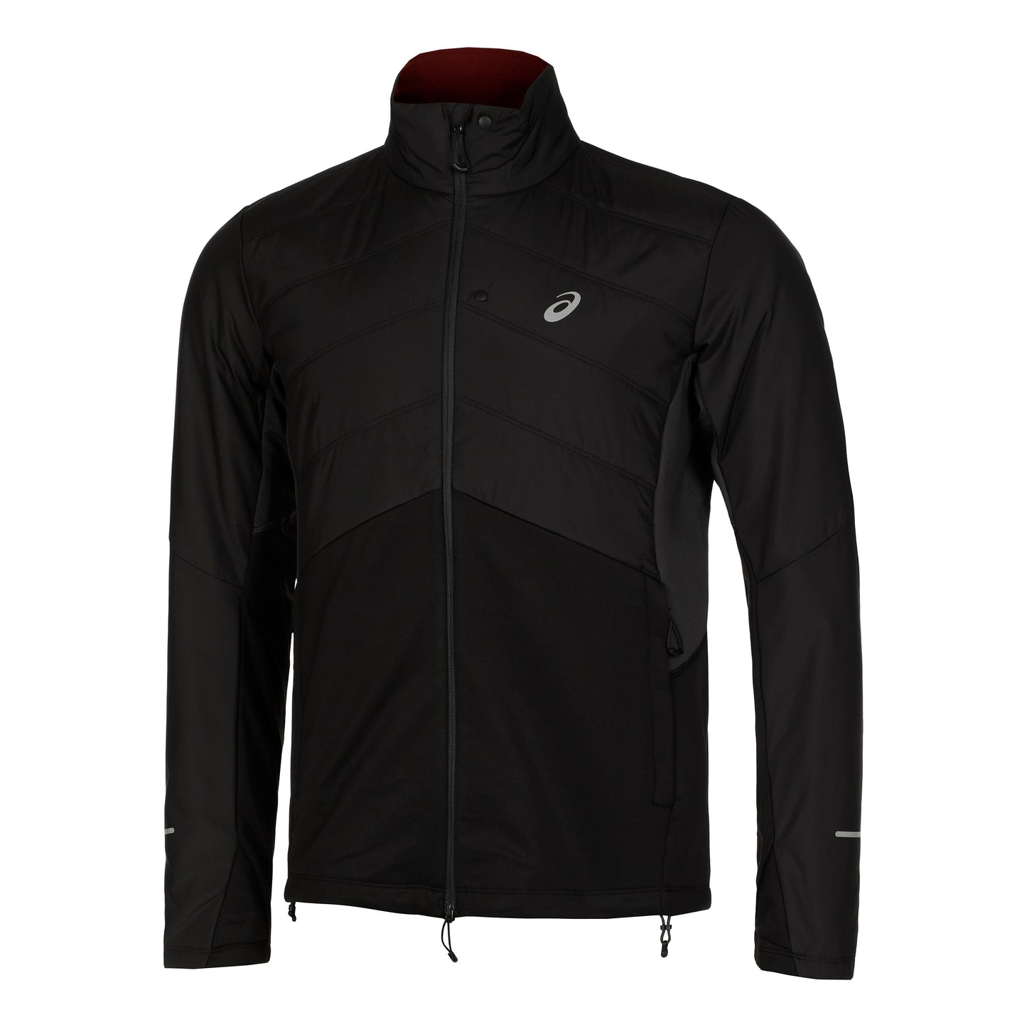 ASICS Winter Run Laufjacke Herren - schwarz, grau
