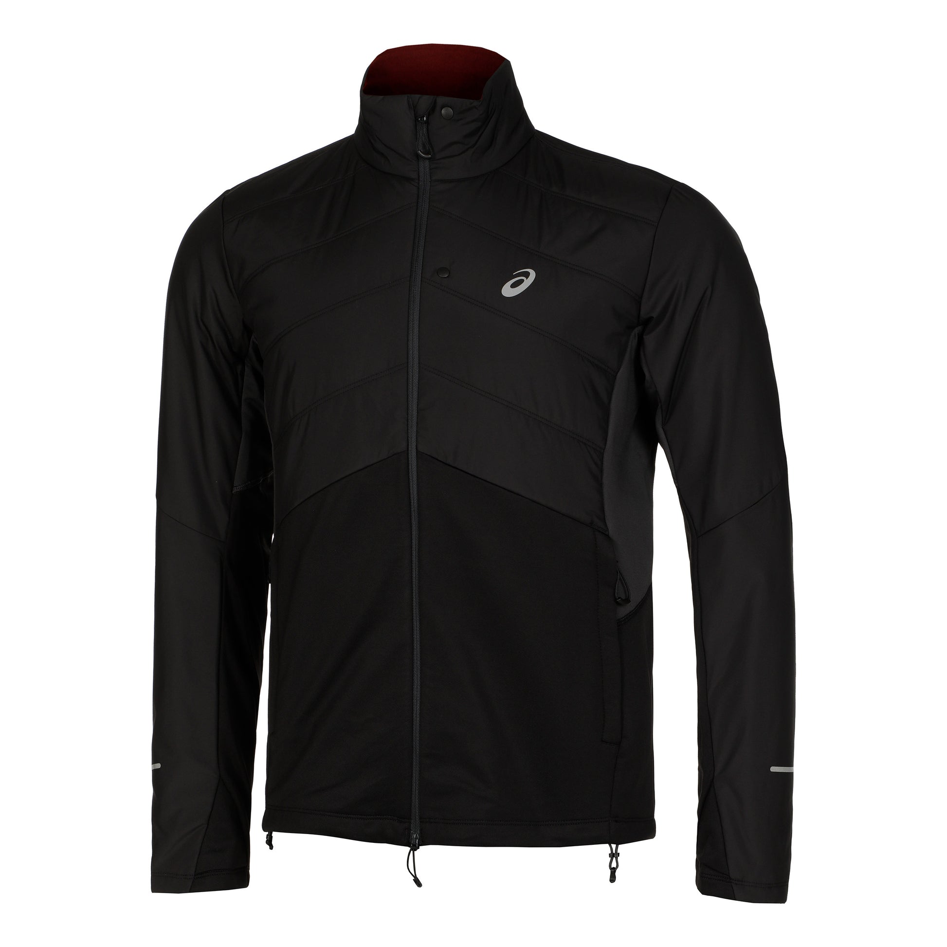 ASICS Winter Run Laufjacke Herren - schwarz, grau