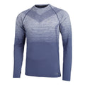 Seamless Longsleeve Herren-blau
