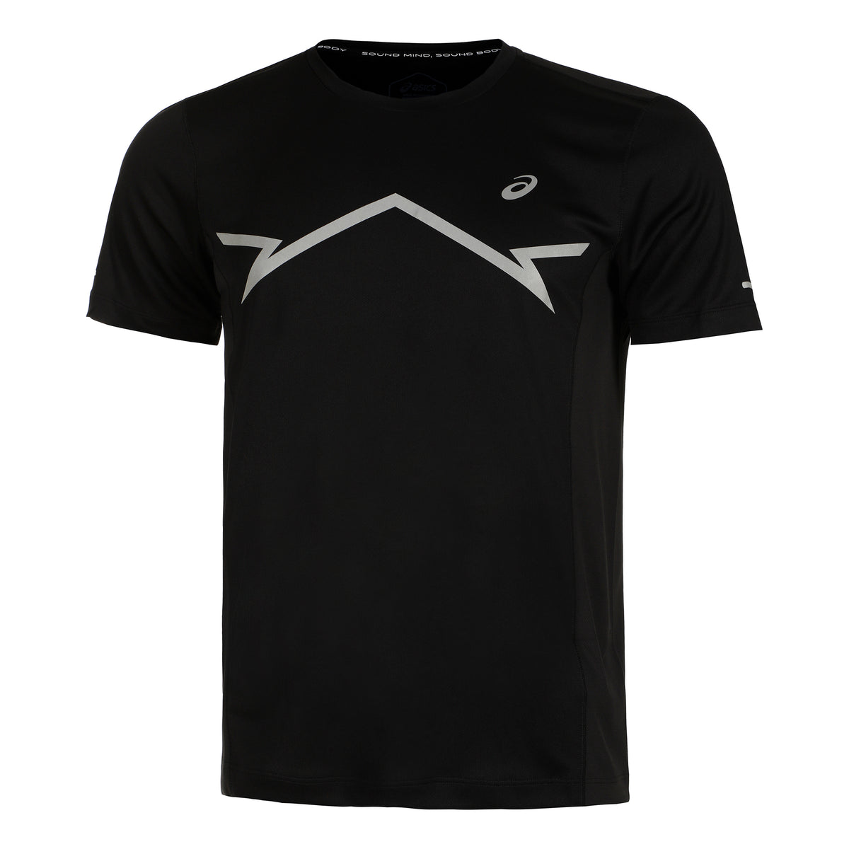 ASICS Lite-Show Laufshirt Herren - schwarz,