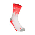 Performance Run Crew Laufsocken Unisex - weiß, orange