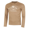 Fujitrail Logo Longsleeve Herren - beige, creme