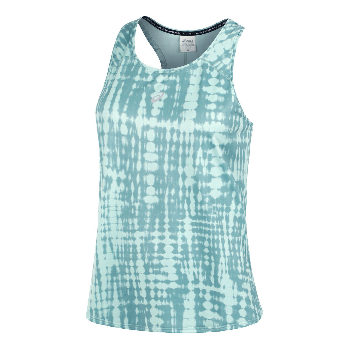 ASICS Road All Over Print Tank-Top Damen - gelb,