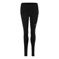 Road Winter High Waist Lauftight Damen-Schwarz