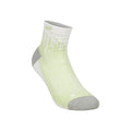 Performance Run Quarter Laufsocken Unisex - weiß,