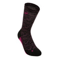 Performance Run Crew Laufsocken Unisex - schwarz, pink
