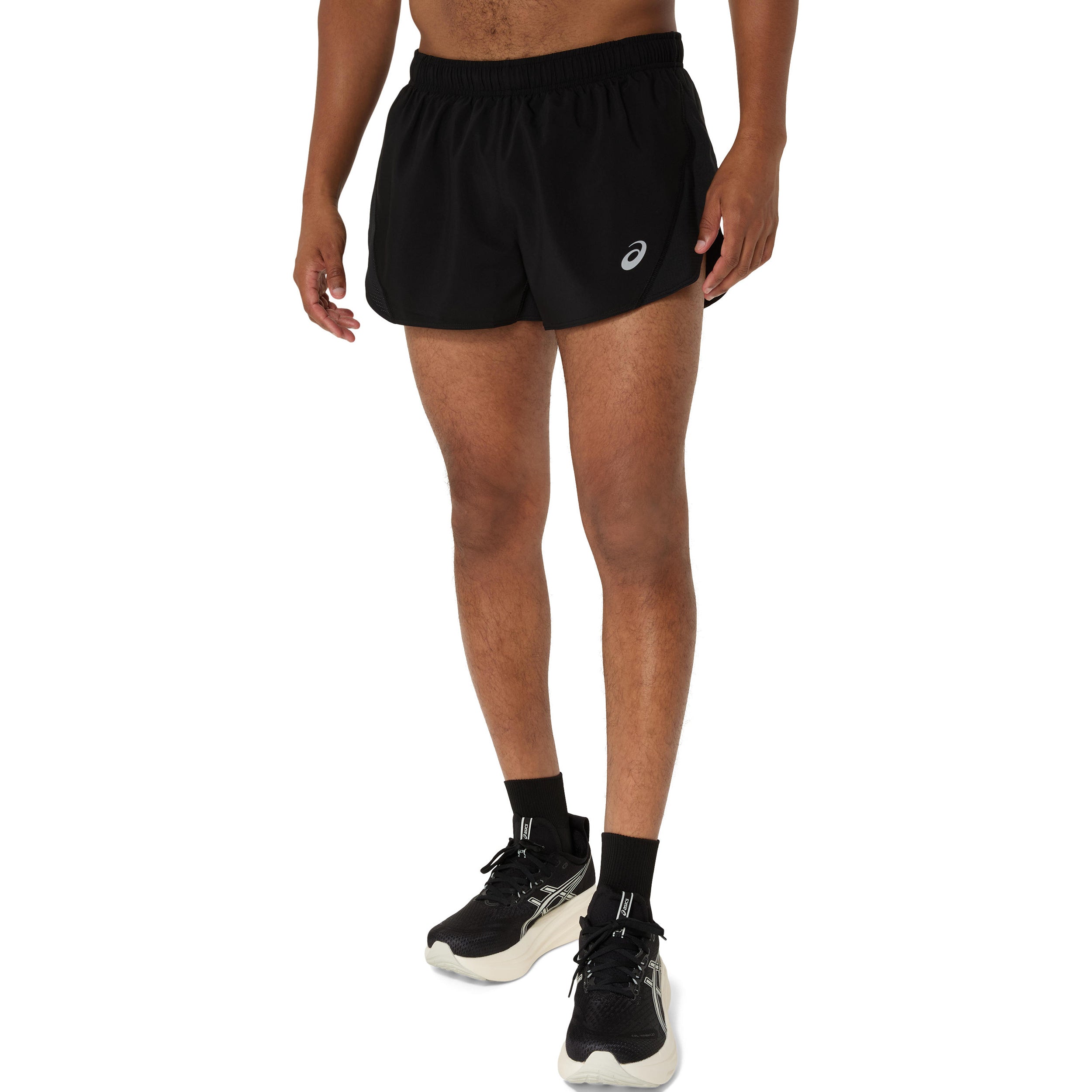 ASICS Core Split Laufshorts Herren-Schwarz