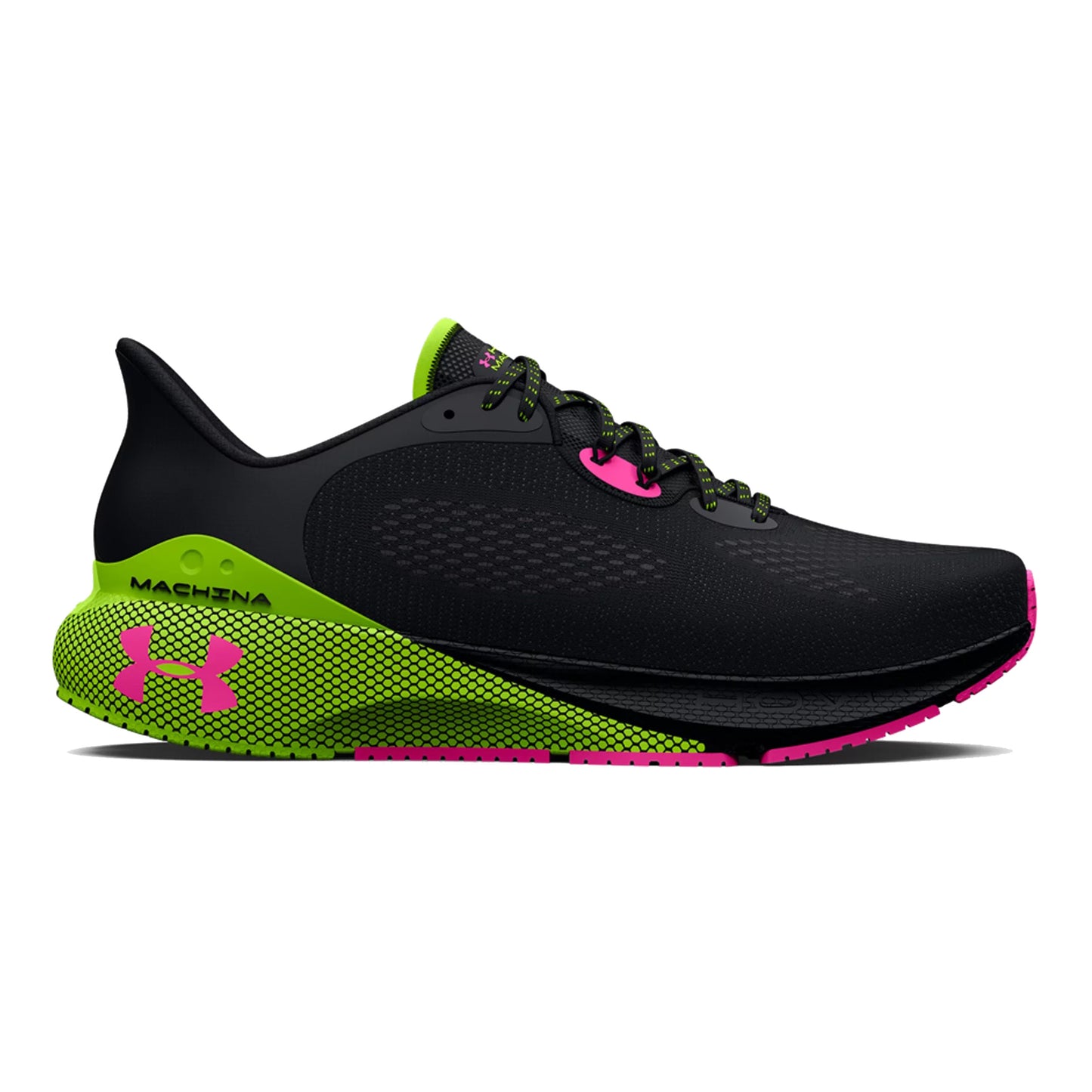 Under Armour HOVR Machina 3 Neutralschuh Herren - schwarz, grün