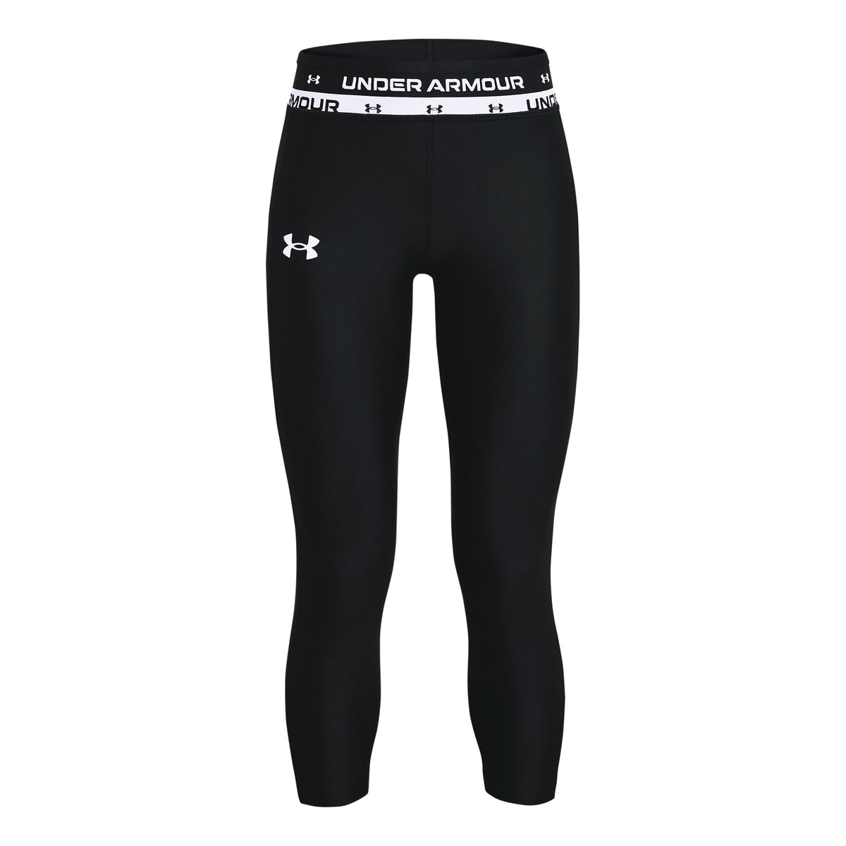 Under Armour Cropped Tight Mädchen - schwarz, weiß