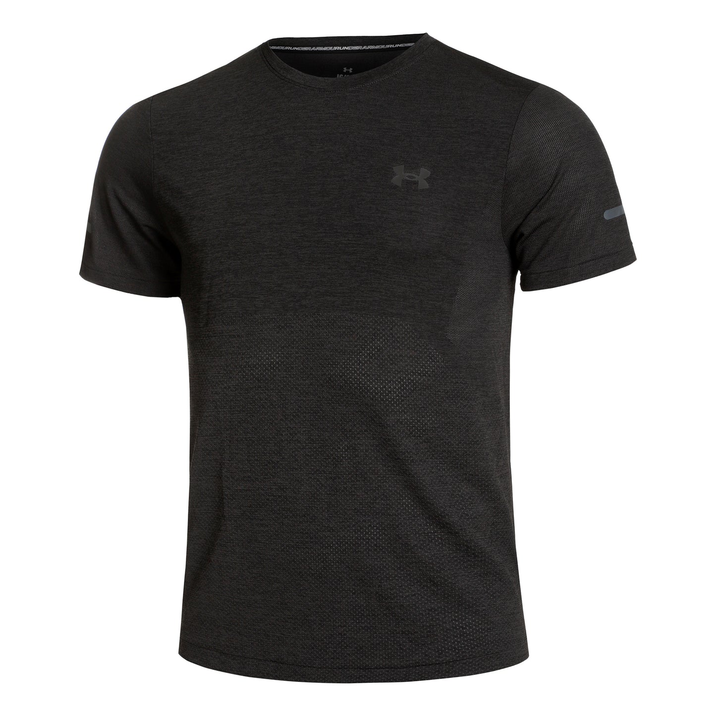 Under Armour Seamless Stride Laufshirt Herren-Schwarz