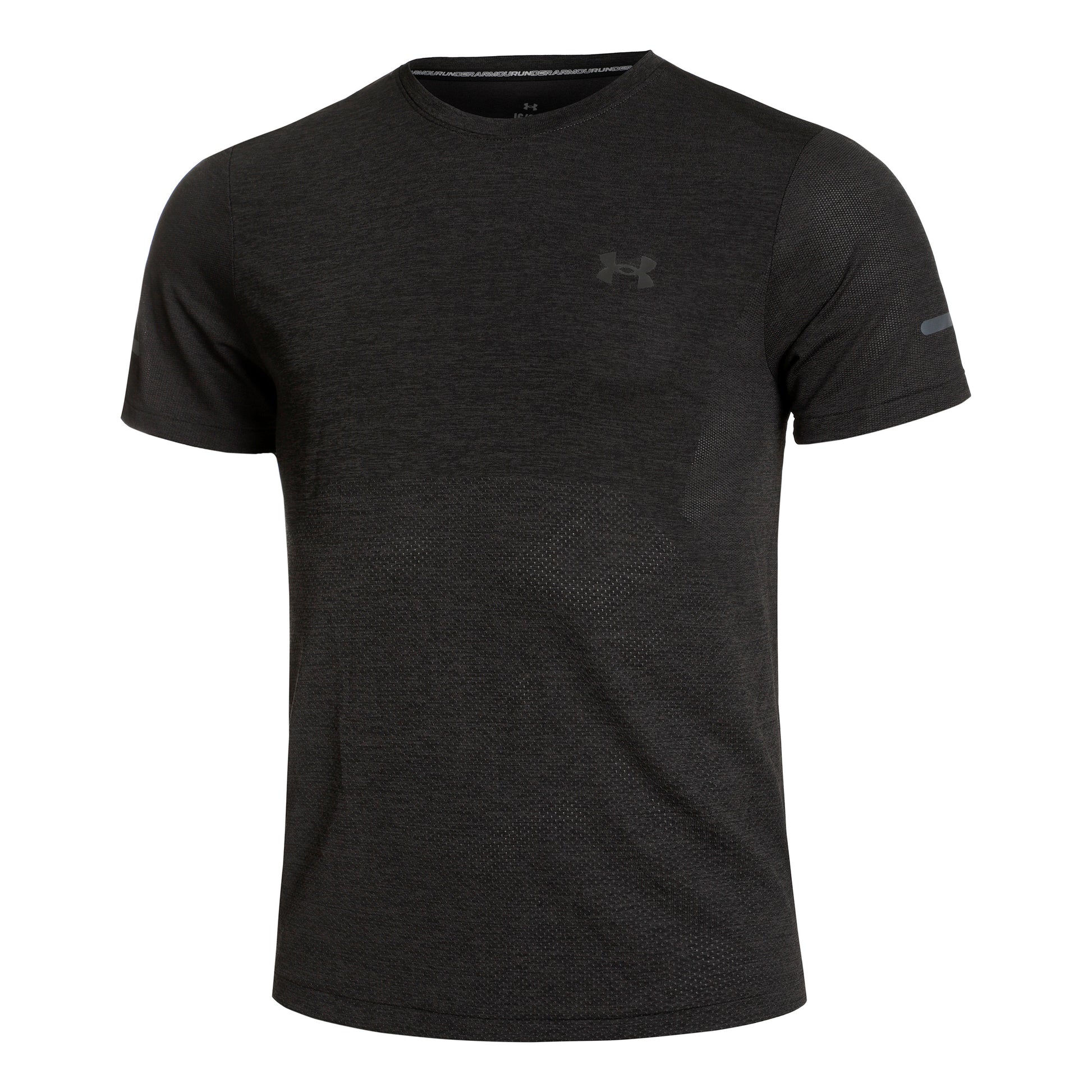 Under Armour Seamless Stride Laufshirt Herren-Schwarz